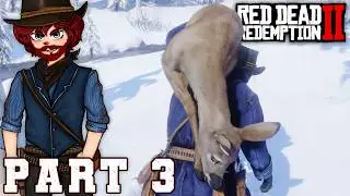HUNTING FOR FOOD! - RED DEAD REDEMPTION 2 Let's Play | Part 3 [4K 60FPS PC]