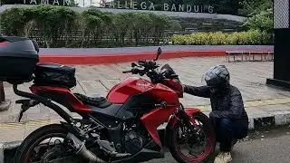 SOLO RIDING KAWASAKI Z250 JAKARTA - BANDUNG #kawasaki #z250 #kawasakiz250 #motortouring 