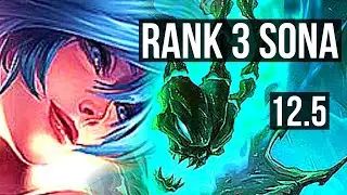 SONA & Jhin vs THRESH & Twitch (SUP) | Rank 3 Sona, 2/1/21 | JP Grandmaster | 12.5