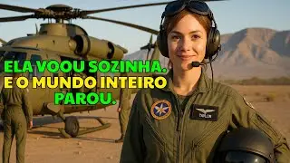 Mulher piloto simples e rejeitada salva vidas quando todos os “qualificados” não conseguem voar.