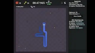 Google Snake World Record - Key (Fast) Dice Large 50a - 1m25s536ms (WR)