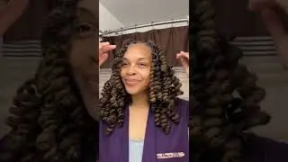 Recreate Loc Curls With Me! | Super Easy Tutorial With Long Thick Fine Locs