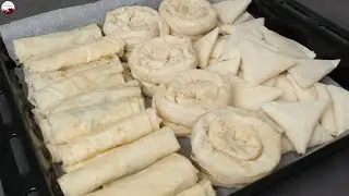 ⚠️Bu 3 Böreği Ramazanda Buzluğumdan Eksik Etmem‼️Özel Sosu İle ıspanaklı,Patatesli,peynirli