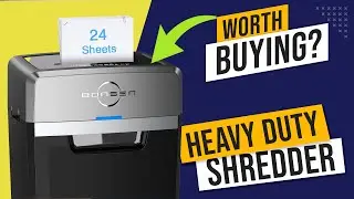 Bonsen 24 Sheet Shredder Review