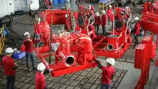 UL/FM fire pump in China (NM FIRE UL/FM NFPA20 VERTICAL TURBINE PUMP'S PACKAGE)