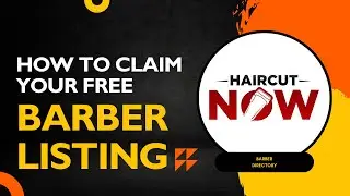 How to claim your free Haircut Now directory listing