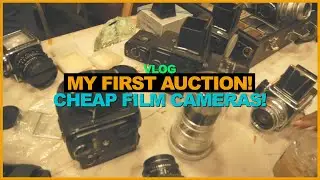 HOW TO GET CHEAP FILM CAMERAS | VINTAGE CAMERA AUCTION  (Hasselblad 500CM, 500C)