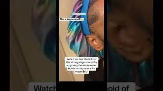 The best edge control that holds like glue #edgecontrol #shortsvideo #blackhairstyles