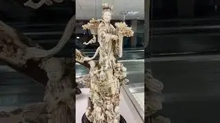 Asian ivory carvings at the Memphis airport