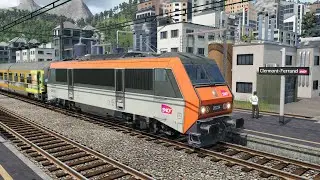 Transport Fever 2 : Cab ride en BB26000+Corail Téoz de Clermont Ferrand à Montpellier !