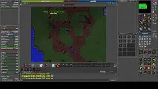looting Broken Shamanic Staffs at ORC FORTRESS | Tibia