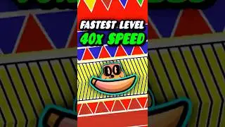 To najszybszy poziom w Geometry Dash! #geometrydash