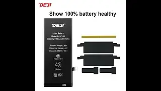 Batteria DEJI Crack-Decode Senza Messaggio Pop-Up di Errore, Sostituzione per Apple iPhone 11