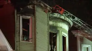 Firefighters battle intense flames in Dorchester