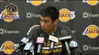 Jeremy Lin - Lakers exit interview - 4/14/15