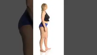 Kenneth Cole Reaction Plus Size Solid Mid High Shirred Bikini Bottom | SwimOutlet.com