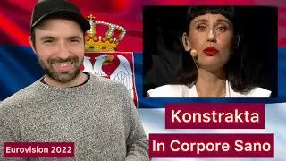 Reaction 🇷🇸: Konstrakta - In Corpore Sano (Pesma za Evroviziju '22 / Eurovision 2022 Serbia)