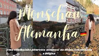 ALEMANHA 🇩🇪Monschau| uma cidade medieval pituresca com canais, castelo na fronteira com a Bélgica