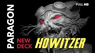 Paragon Howitzer - Midlane Gameplay Epic - New Deck | Playstation 4
