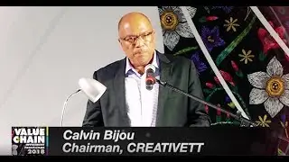 CreativeTT Chairman, Calvin Bijou, at the VCIP 2018 Launch