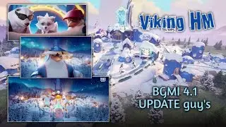 🔴PU(BG)MI 4.1 UPDATE LIVE 🔥 | VikingHM with New TAB #bgmi #bgmilive #pubg #pubglive #vikinghm #hm