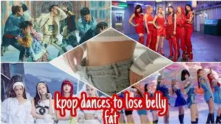 kpop dances to lose weight (belly fat ver.)/kpop danses pour perdre le poid du ventre