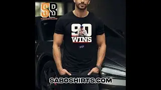 BUY NOW Congrats Coach Sean Mcdermott 90 Career Wins For Buffalo Bills T-Shirt || Saboshirts.com