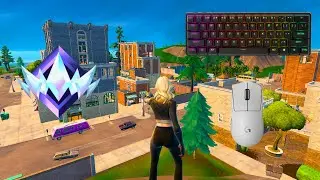 Fortnite Unreal Reload | High Kill Solo Win Gameplay (Apex Pro Mini ASMR)