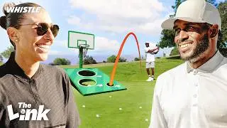 Reggie Bush Takes On Diana Taurasi In A WILD Golf Challenge 😳