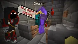 Skeppy harassing Badboyhalo's parrots