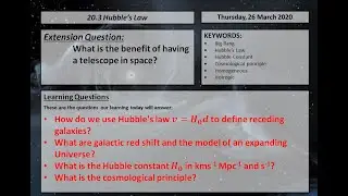 20 3 Hubble&rsquo;s Law