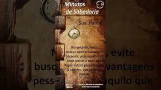 #34  Minutos de Sabedoria - 