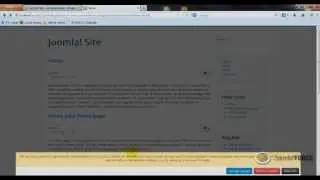 Joomla Extensions - Notifications Builder Cookie Law setting