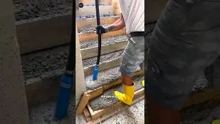 The Secret Behind Strong Buildings | Concrete Vibrator Explained 🏗️ #shorts