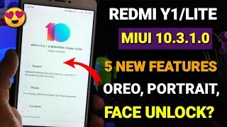 Redmi Y1 & Y1 lite Miui 10.3.1.0 new update | 5 new features, Miui 10.3.1.0 for Redmi Y1