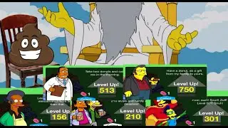 Reaching Max Level In The Simpsons Tapped Out