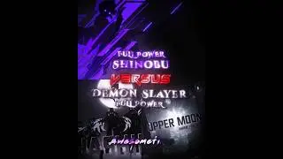Shinobu vs Demon Slayer