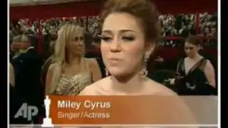 Miley Cyrus: Red Carpet Interview - OSCARS 2010