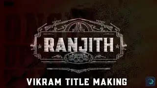 How to make Vikram Movie Title card|Pixellab|