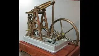 Balancing steam engine,  Balancier-Dampfmaschine