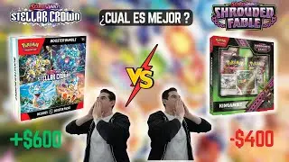 &iquest;QUE EXPANSION ES LA MEJOR ?  Stellar Crown VS Shrouded Fable (Unboxing)