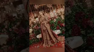 Gorgeous Maroon Bridal Lehenga 2025 | Pakistani Wedding Dress Inspiration #bridalblooms