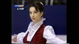 Mojca Kopač SLO - 1995 European Figure Skating Championships Free Skate