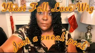 FULL LACE WIG REVEAL | YHASI LUXURY HAIR | MY INITIAL REACTION | #yhasi #full lace wig #review #wig
