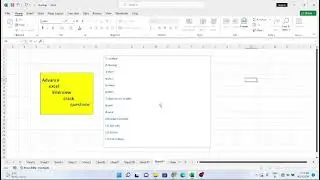 Advance excel interview  crack questions