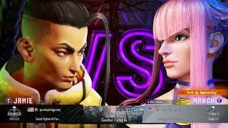 Jamie vs. Manon - Street Fighter 6 - Ranked Match