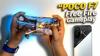 POCO F7 Free Fire Handcam Gameplay 🔥 After Long Time | Smooth & Pro Play