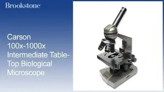 Carson 100x-1000x Intermediate Table-Top Biological Microscope