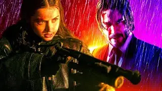 Legendary fight - Kikimorra vs BabaYaga #johnwick #ballerina #movie
