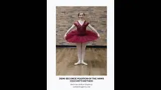 Learn Demi Second Position of arms Ballet 🩰 Jacklyn Dougherty